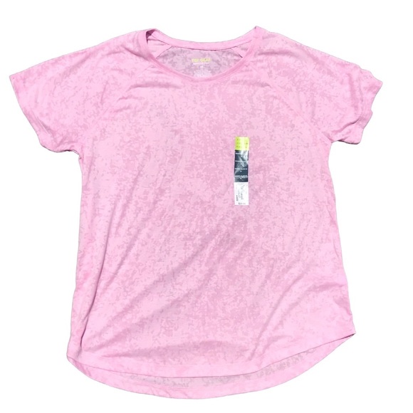 tek gear Tops - Tek Gear Essential pink marble short sleeve raglan t-shirt size medium